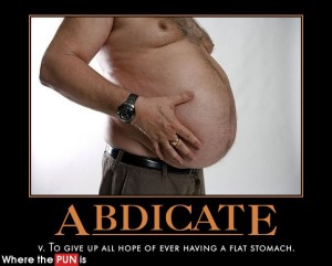 Abdicate